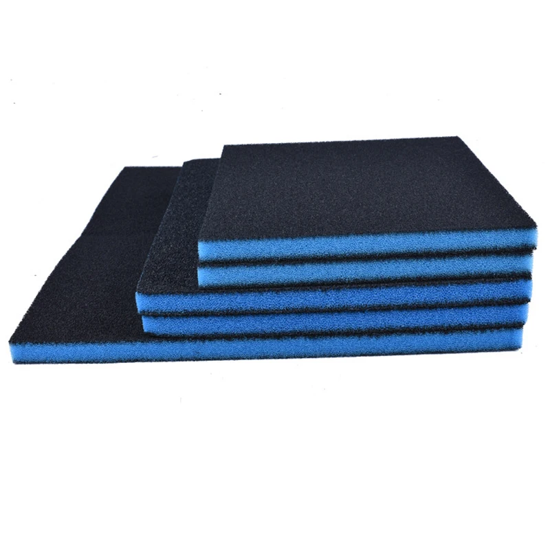 Activated Carbon Filter Media Aquarium Bio-Sponge Cotton High-density Water Purification Fish Tank Sponge Aquarium Accessories