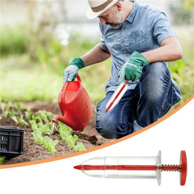 6Db Vetőmag Adagoló Kis Magokhoz Mini -Adagoló Kézi Kézfogás Palánták Dibber Kerti Szerszámkészletek - Image 4