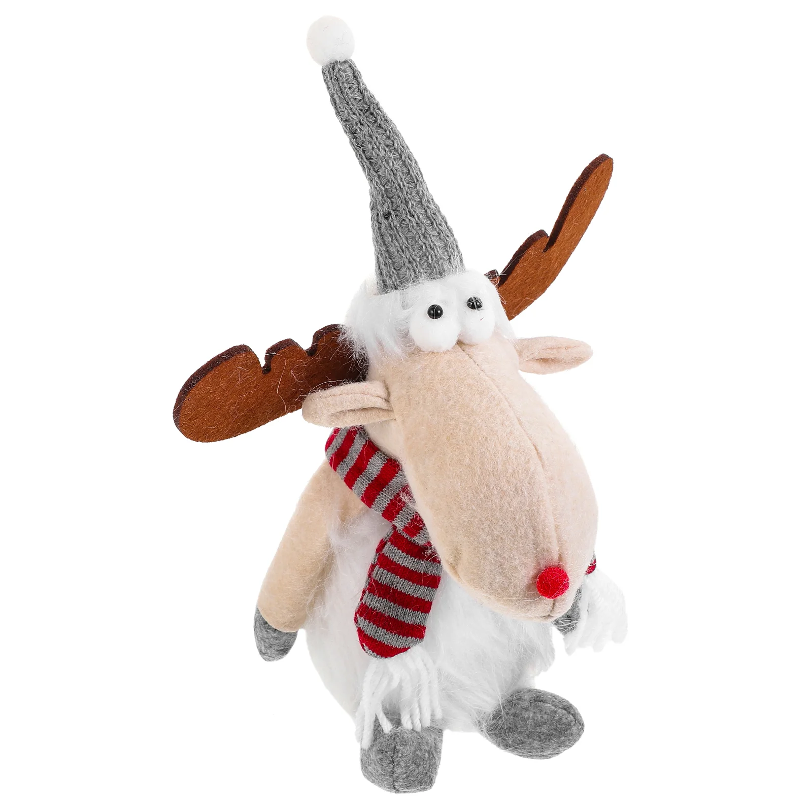 

Reindeer Stuffed Animal Plush Christmas Elk Nativity Ornament Office Decorations