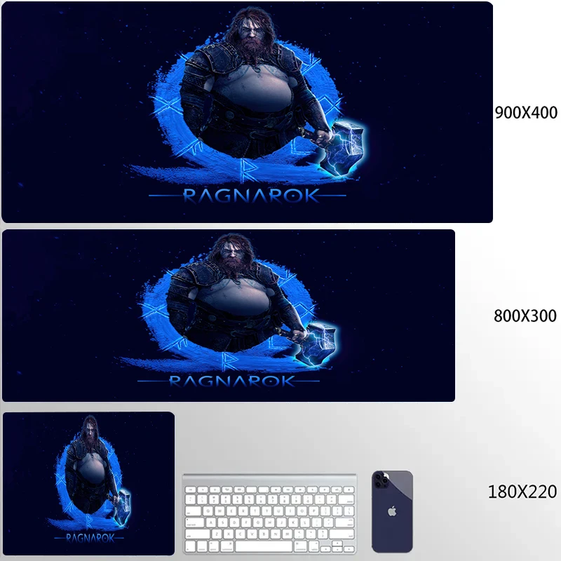 thumbnail image 1 of Alfombrilla de ratón de gran tamaño g-God of War, accesorios de oficina, teclado, alfombrilla para ordenador, armario, escritorio, alfombrilla de ratón antideslizante de goma de Anime, 1 of 5