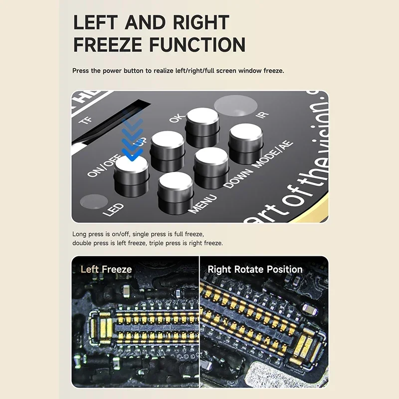 MECHANIC MOS 8K Microscope HD Industrial Camera HD Video 7440 X