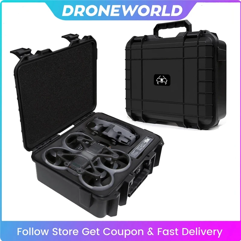 Caja Almacenamiento Rígida Para DJI FPV Y DJI Avata/Avata 2 | Funda Protectora Con Hebilla, Compacta