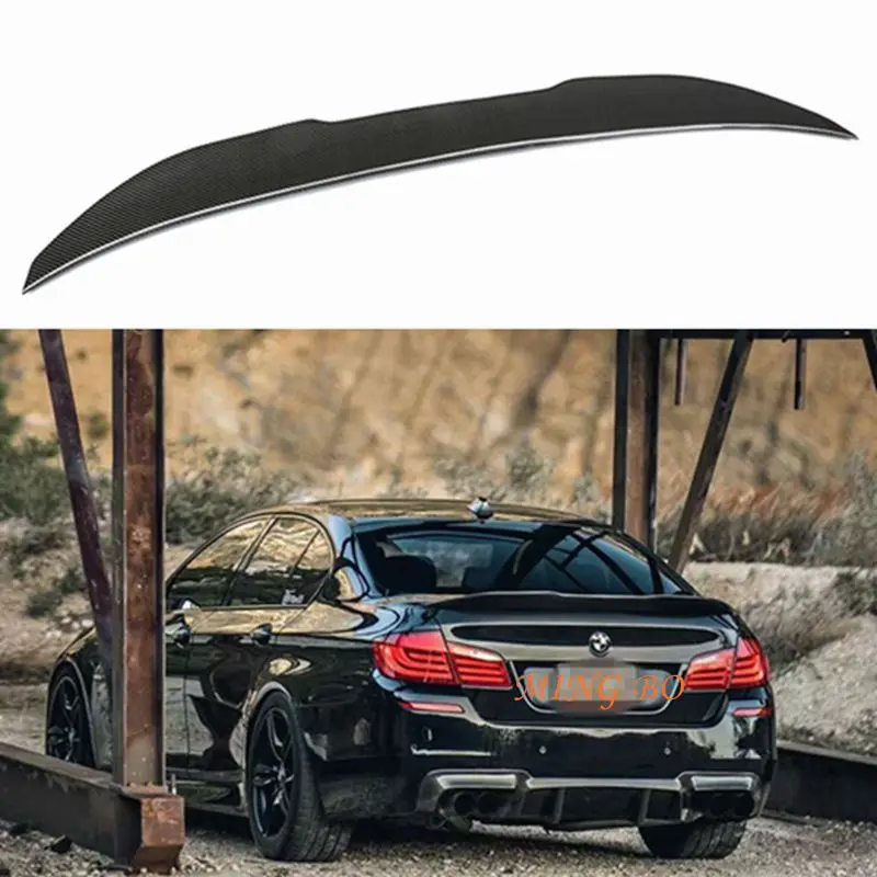 

FOR BMW 5 Series F10 F18/F10 M5 Sedan Carbon fiber Forged carbon Rear Spoiler Trunk wing 2009-2017