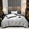 Luxury Floral Embroidered Bedding Sets Modern Comfortable Duvet Cover Comforters Covers with Pillowcase for Hotel Bedroom Decor 1
