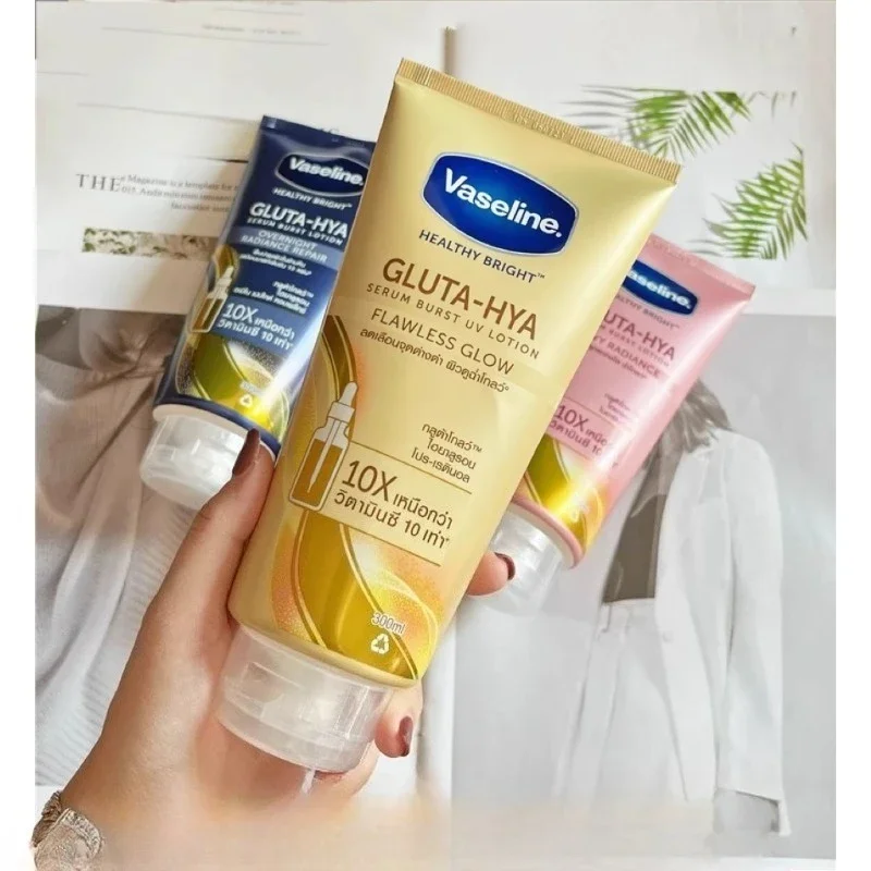 Body Lotion Cream Freckle Whitening Cream 4 Color Night Lotion Moisturizing And Refreshing Glutathione Niacinamide Whitening 300ml