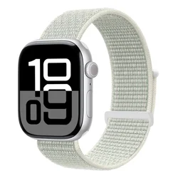 Nylon Loop Strap Bracelet for Smartwatch - Vibrant and Durable Design (68 Bright spruce)