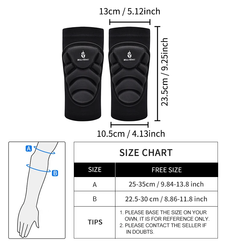 WOSAWE Outdoor Sports Pad Knee Pads Guards Elbow Protector Skiing Skating Snowboard Protection Hip Padded Shorts XS-3XL_voghion.com