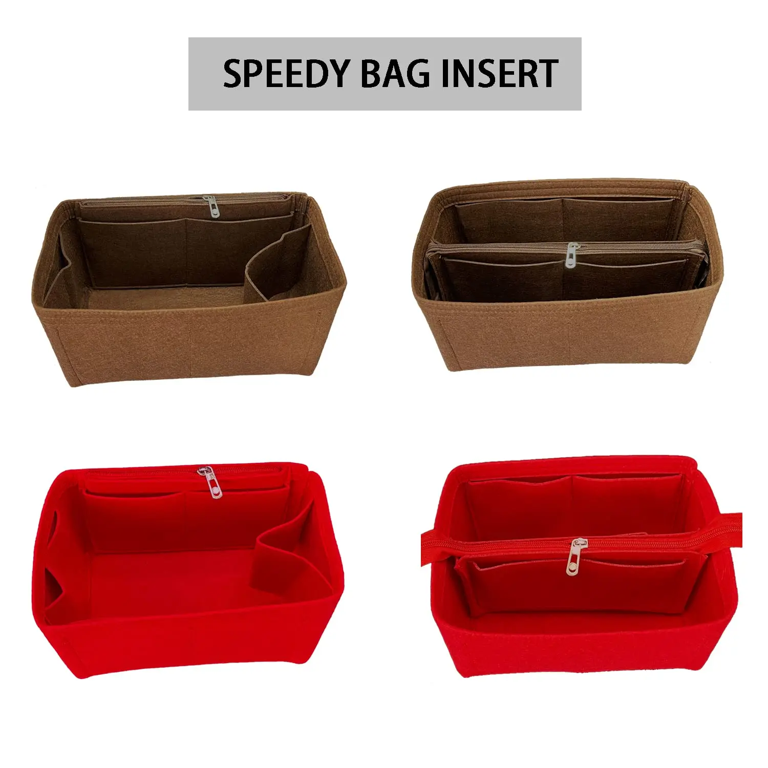 Buy banbeln SPEEDY 25 30 35 Accessories Insert Felt Organiser Organizer  Tote Liner Inner Bag 220 (Coffee,Speedy35-ZL) Online at desertcartINDIA
