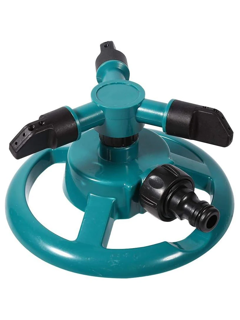 Sprinklerdüse, 360-Grad-automatisches rotierendes Wasserspray, für den Garten, Rasen, automatischer Sprinkler, Gartenbewässerung, Bewässerungszubehör