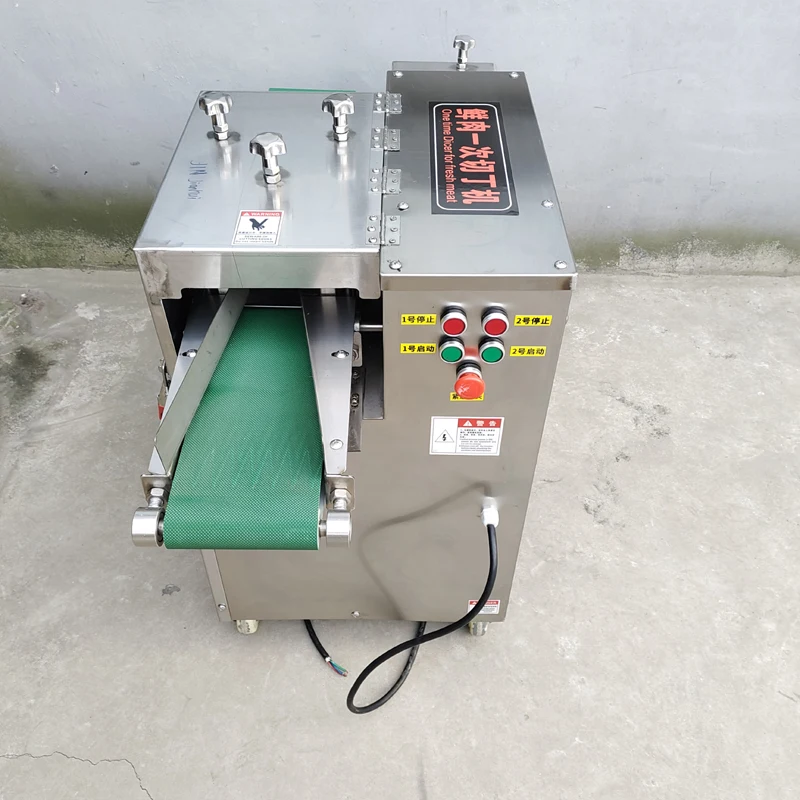 

Промышленный Кубок для свежего мяса, кусачки для свежего мяса, резак для полосок, машина для переработки свинины и говядины, машина для переработки пищевого мяса