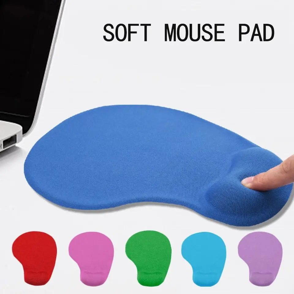 Tappetino Mouse Con Poggiapolsi Gel - Design Gatto Ergonomico