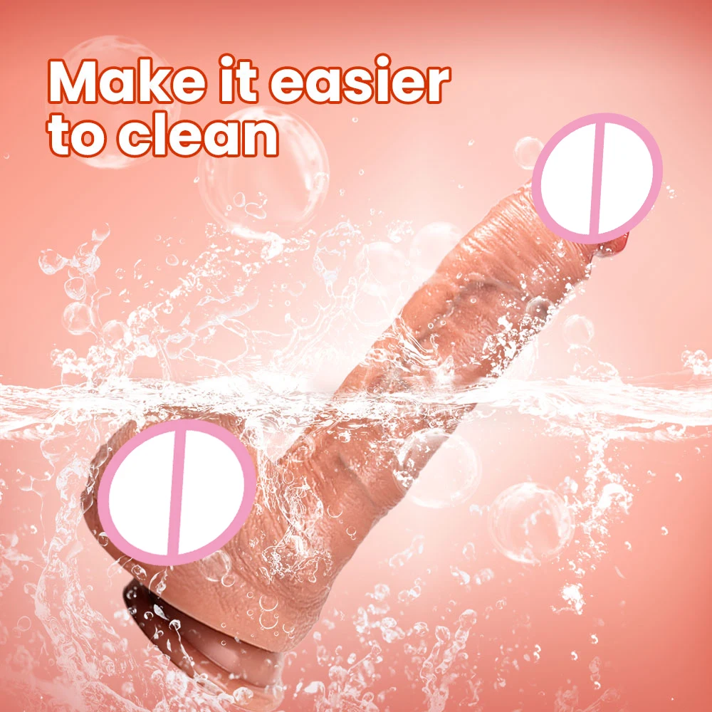 8.66 "electric thrust Dildo vibrator sex toy G-spot adult toy with strong suction cup suitable for female anal Moonuo sex toys