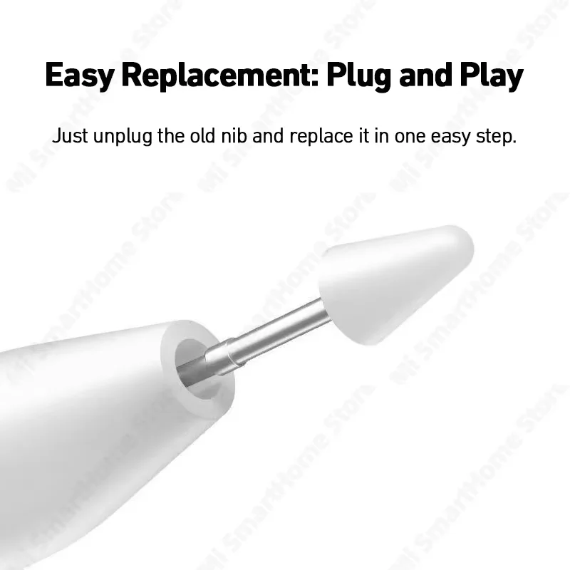 4-Pack Premium Stylus Replacement Tips – Compatible with Xiaomi Stylus