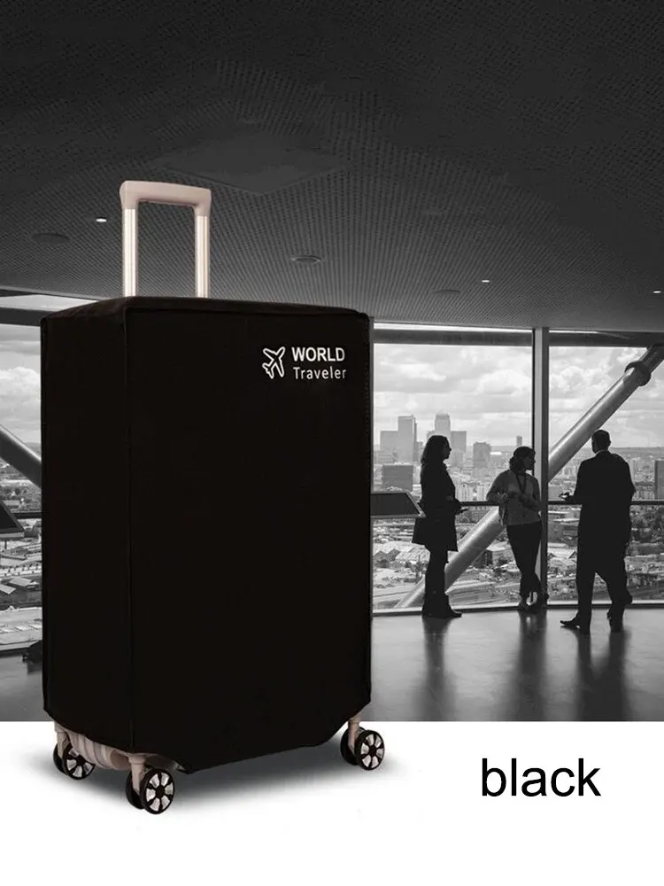 S025662d8c7934cd98b02bda232cd816dm Luggage Compartment Protective Cover Wear Resistant Non Woven Fabric Thickened Dust Cover Durable Travel Case Cover Black Travel Mallzona