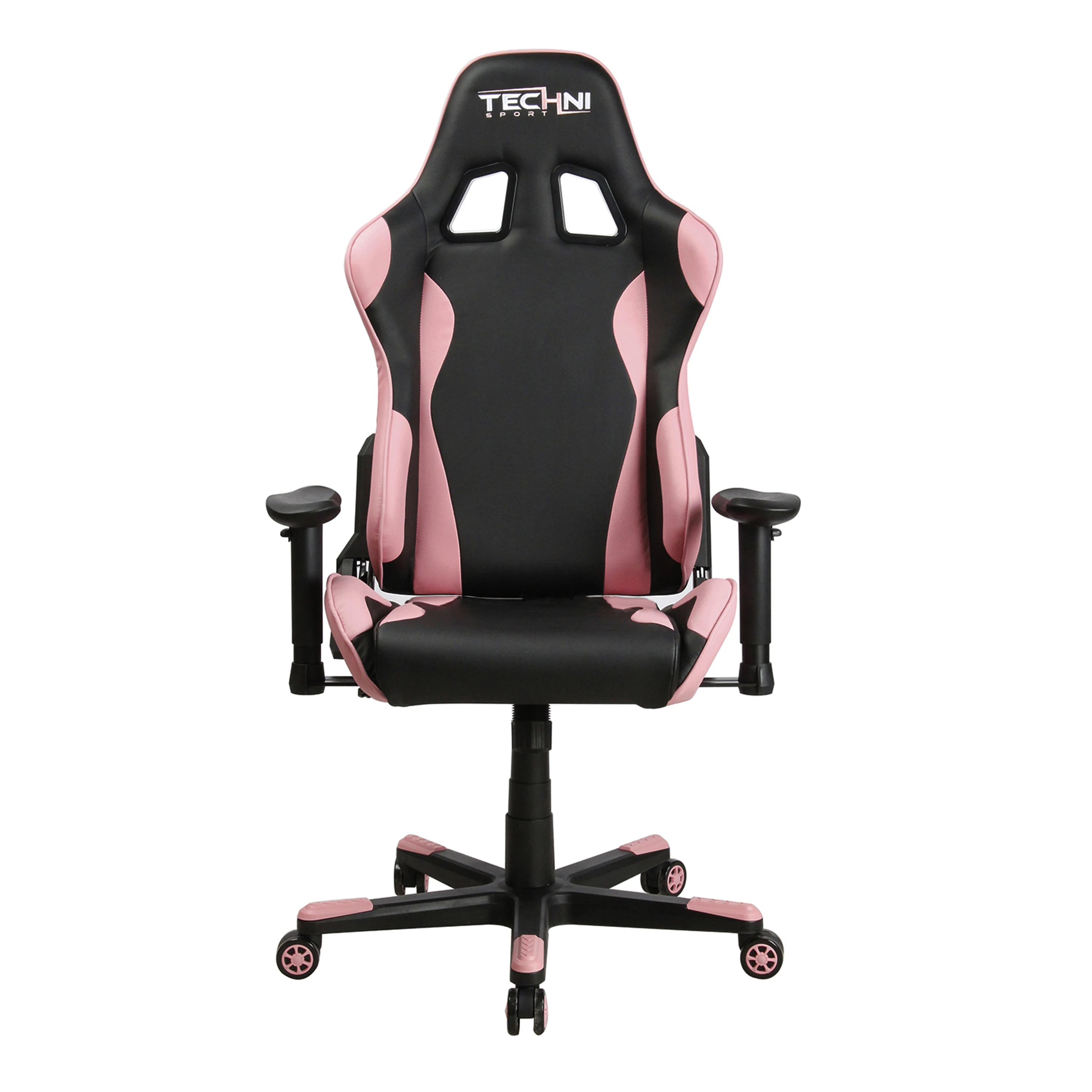 

Pink Techni Sport TS-4300 Ergonomic High Back Racer Style PC Gaming Chair with Lumbar Support and Armrests