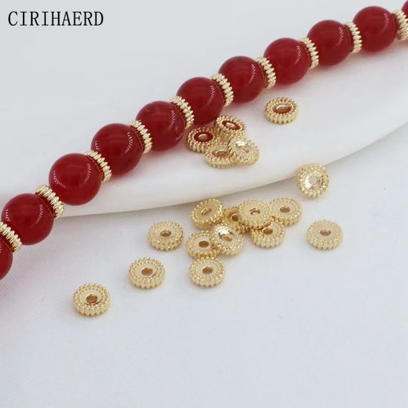 14K Real Gold Plated Brass Spacer Beads,2 Hole Spacers,pearl Bracelet  Spacers,pearl Necklace Spacer Beads,gold Spacers 