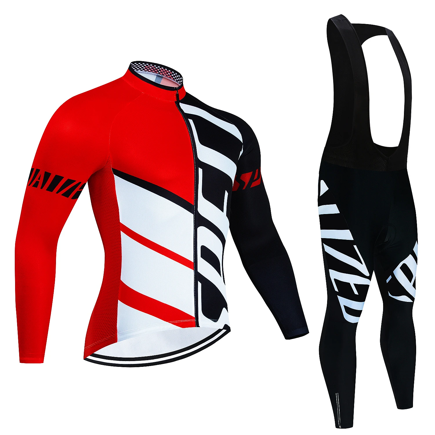 2023ProLongSleevesCyclingJerseySetsBicycleClothMountainMTB