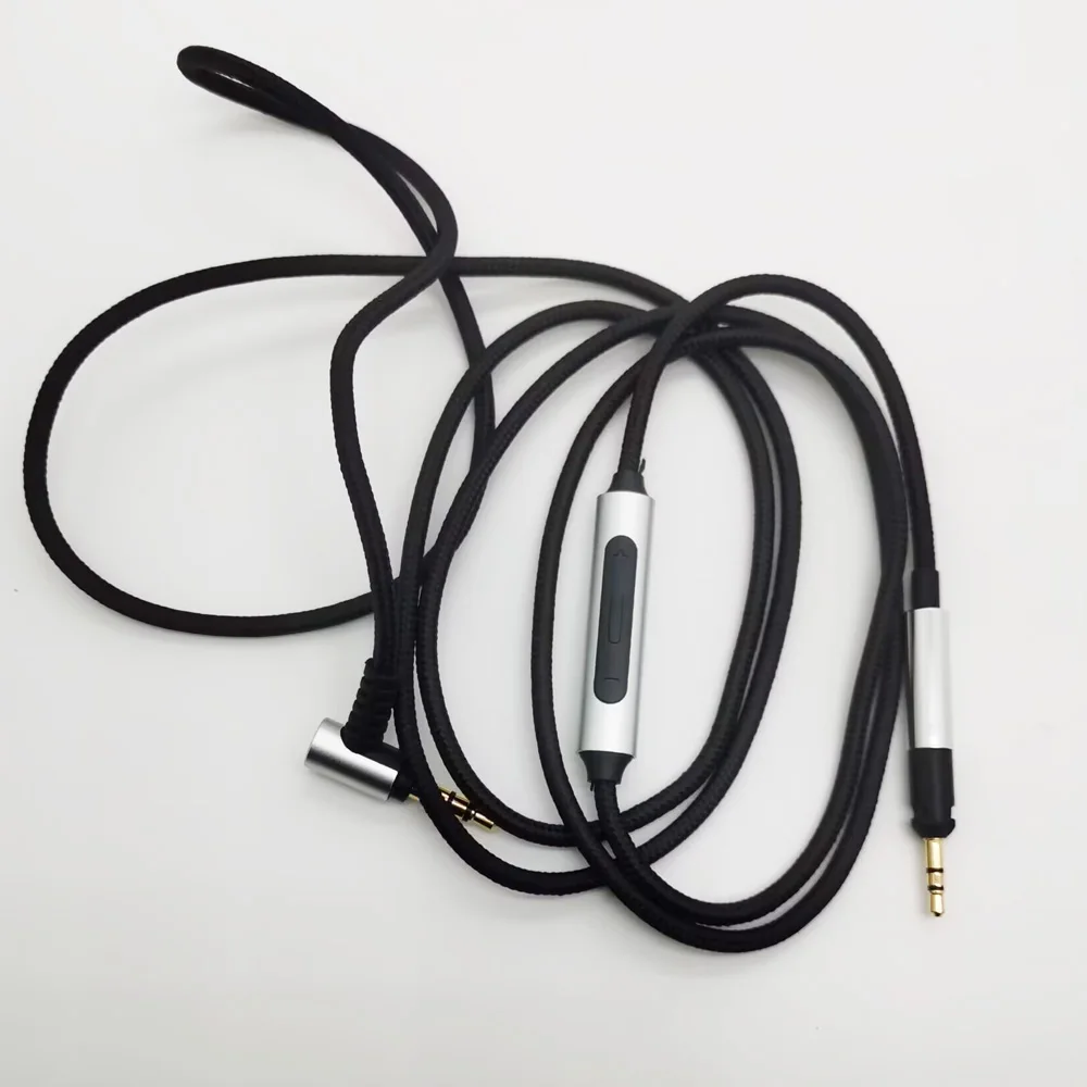 Cable for Sennheiser HD598 HD558 HD518 HD519 HD579 HD 598 CS SE SR Headphones Cables Upgrade Replacement Cord Mic Remote