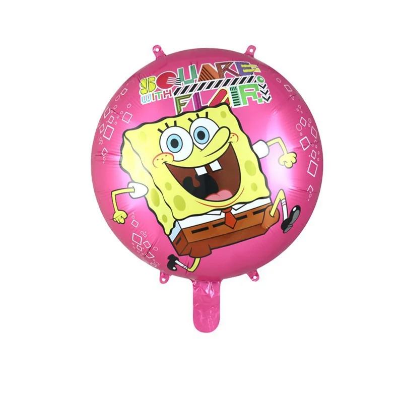 1 stücke Cartoon SpongeBob Patrick Star Folien Ballons Mädchen Junge kinder Geburtstag Party Dekoration Baby Dusche Ballons Geschenke – Detail 4