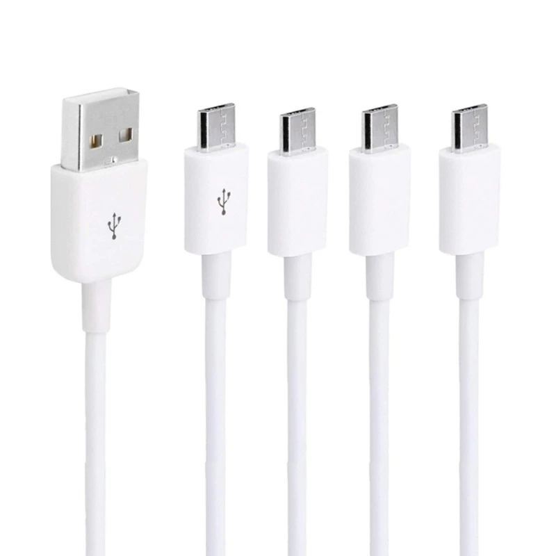 Micro USB Charging Cable 4 in 1 Multi For Multiple Devices 4 Tablets or Phones Simultaneously
