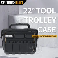 TOUGHBUILT XX-Large Rolling Massive Mouth Bag Multi-functional Waterproof Push-pull Toolkit Tool Bag Tool Pouch TB-CT-61-22 1