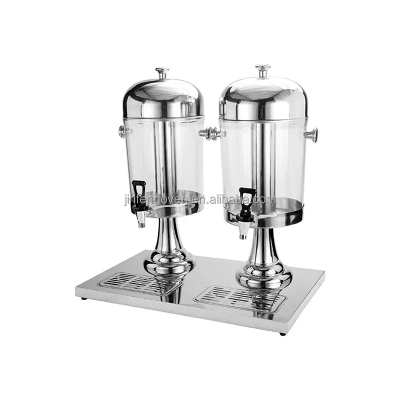 Juice Dispenser Refrigerated Glass Cool Drink Beverage Dispenser Plastic Commercial Cold Drink Dispenser