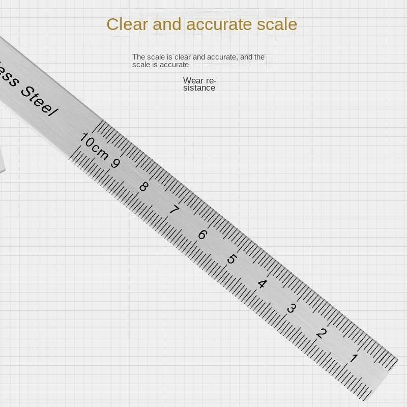 Stainless Steel 180 Degree Angle Protractor Metal Angle Ruler professional Meter Ruler Gauge Finder Goniometer Conveyor Tool
