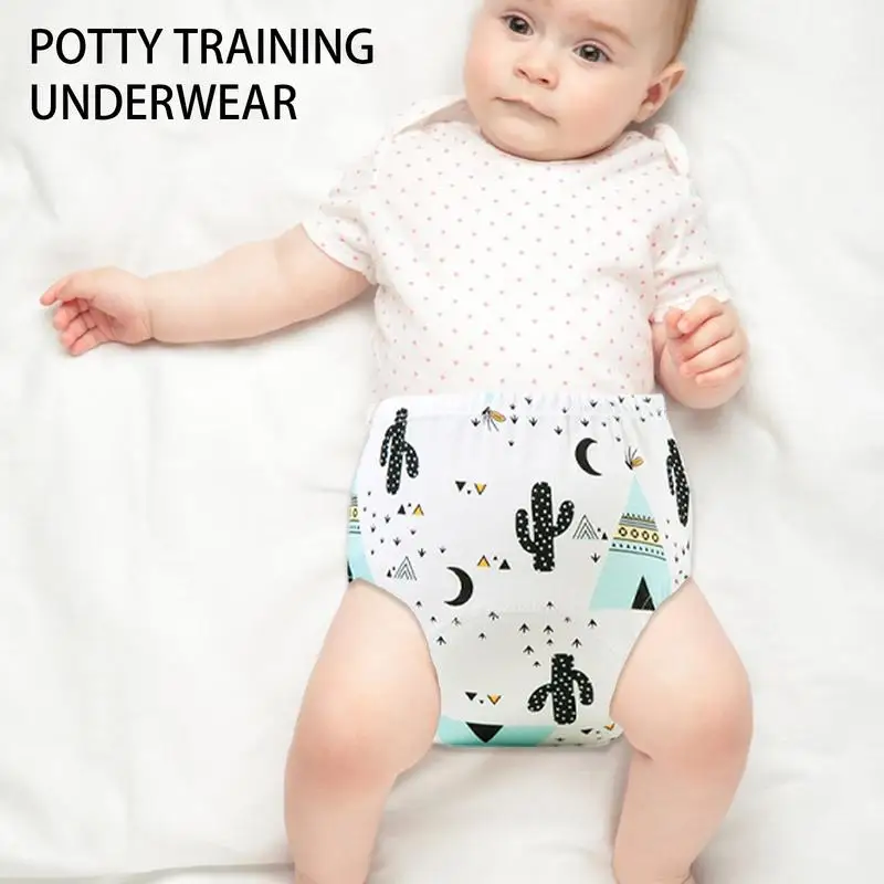 Potty Training Underwear Reusable Training Pants Toddler Underwear Panties Absorbent Pants For Toddler