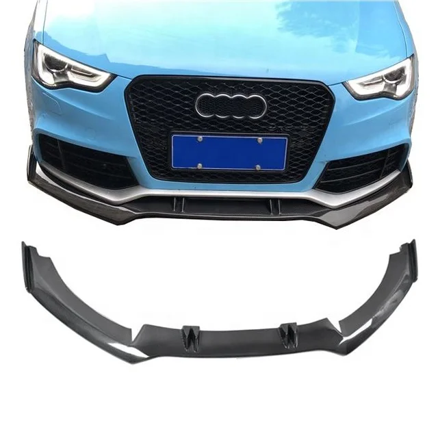 

For 2012-2015 A5 front bumper carbon fiber RS5 lip
