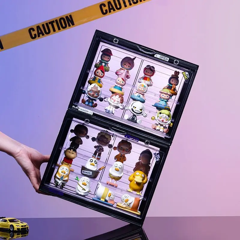 フィギュアブラインドボックス収納ディスプレイスタンド防塵容器ポップ