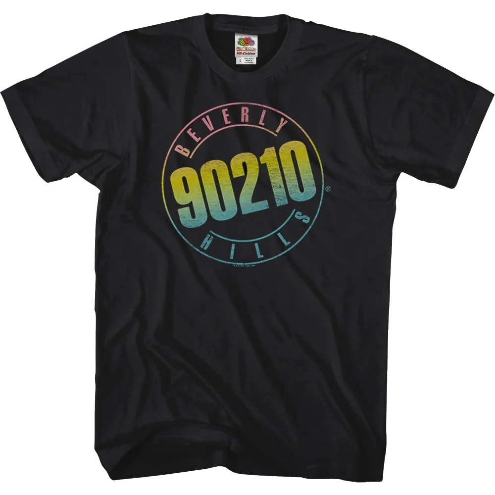 T-Shirt Neon Logo Beverly Hills 90210