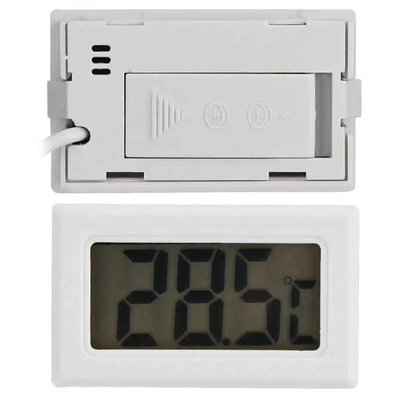 Mini LED Display Digital Temperature Meter Probe Sensor Digital LCD Thermometer Water Thermometer for Aquarium Freezer