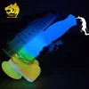 YOCY 10 Modes Vibraotor Ejaculating Horse Dildo Luminous Silicone Butt Plug Squirting Animal Fake Penis With Sucker Sex Toy 1