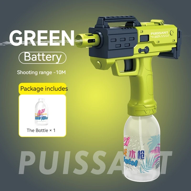 New Uzi Electric Water Gun Large Capacity Electric Spray Summer Rafting Water Gun Toy Children\'s Toys Electric Water Gun
