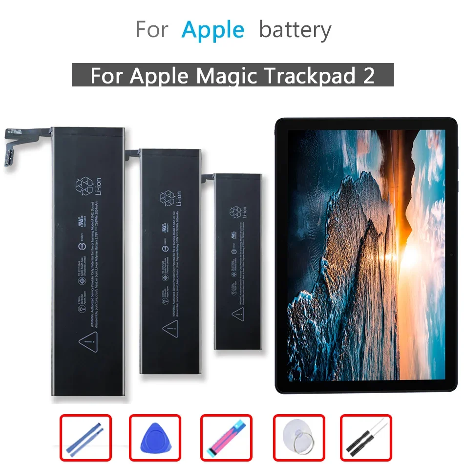 Batteria Trackpad2 2024Mah Per Touchpad Apple Magic Trackpad 2 A1542 020-8446