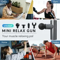 Portable Deep Tissue Massage Gun for Muscle Relief - Small, Powerful, and Quiet for Home, Gym, and Travel | 5 Piece Set 3