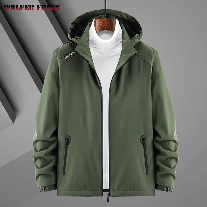 Down Light Jackets Men's Sports Sweat-shirts Aesthetic Hooded Knitted Coat Waterproof Mens Style Clothing Cold Coats Winter Man