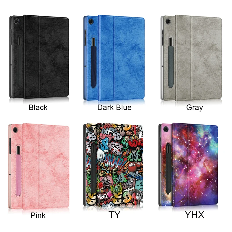 Capa de Tablet de Tecido Macio com Suporte Giratório Smart Cover para Samsung Tab a9 Plus 360 Graus 11 - Imagem 2