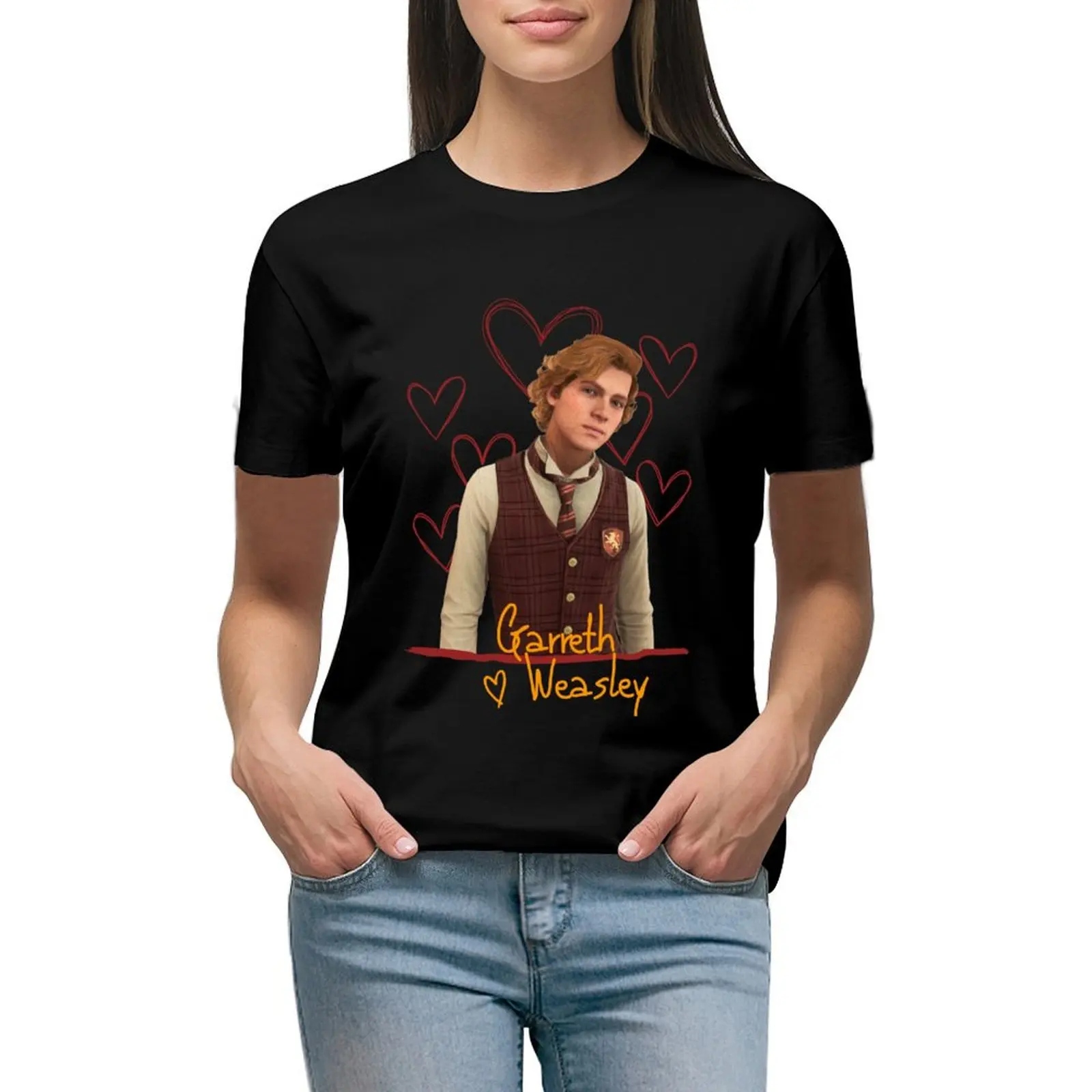 

Однотонные женские футболки Garreth Weasley футболки и топы