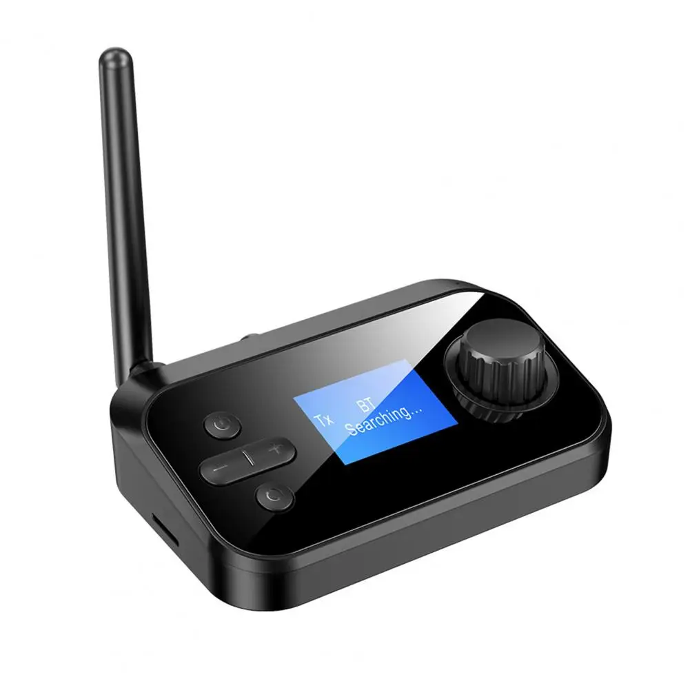 

Bluetooth-приемник совместимый с усилителем мощности беспроводной аудиоадаптер 2-в-1 Bluetooth 5,0 передатчик для дома для динамиков