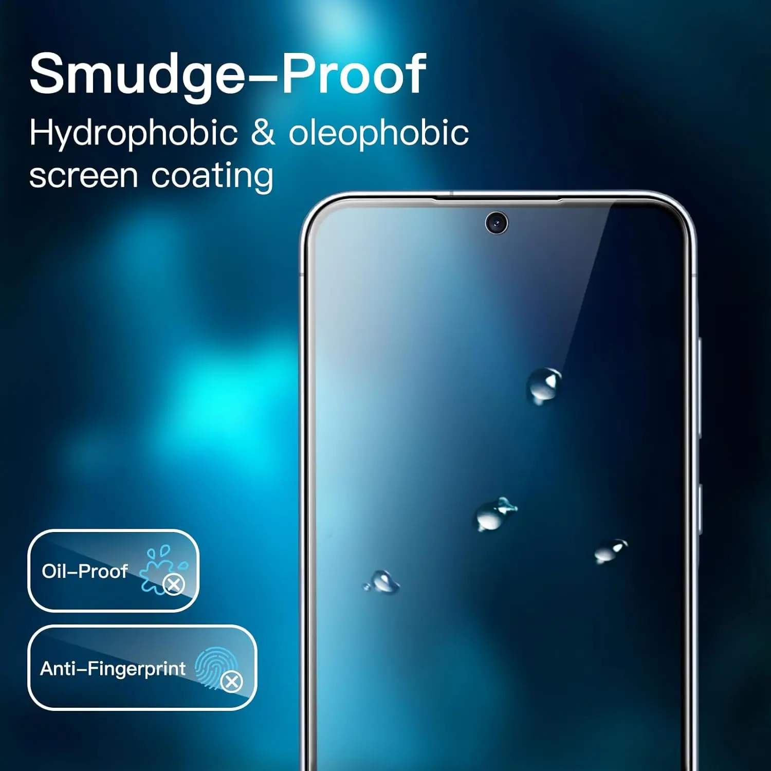 Premium 9H Tempered Glass Screen Protector - 2 or 4 Pack
