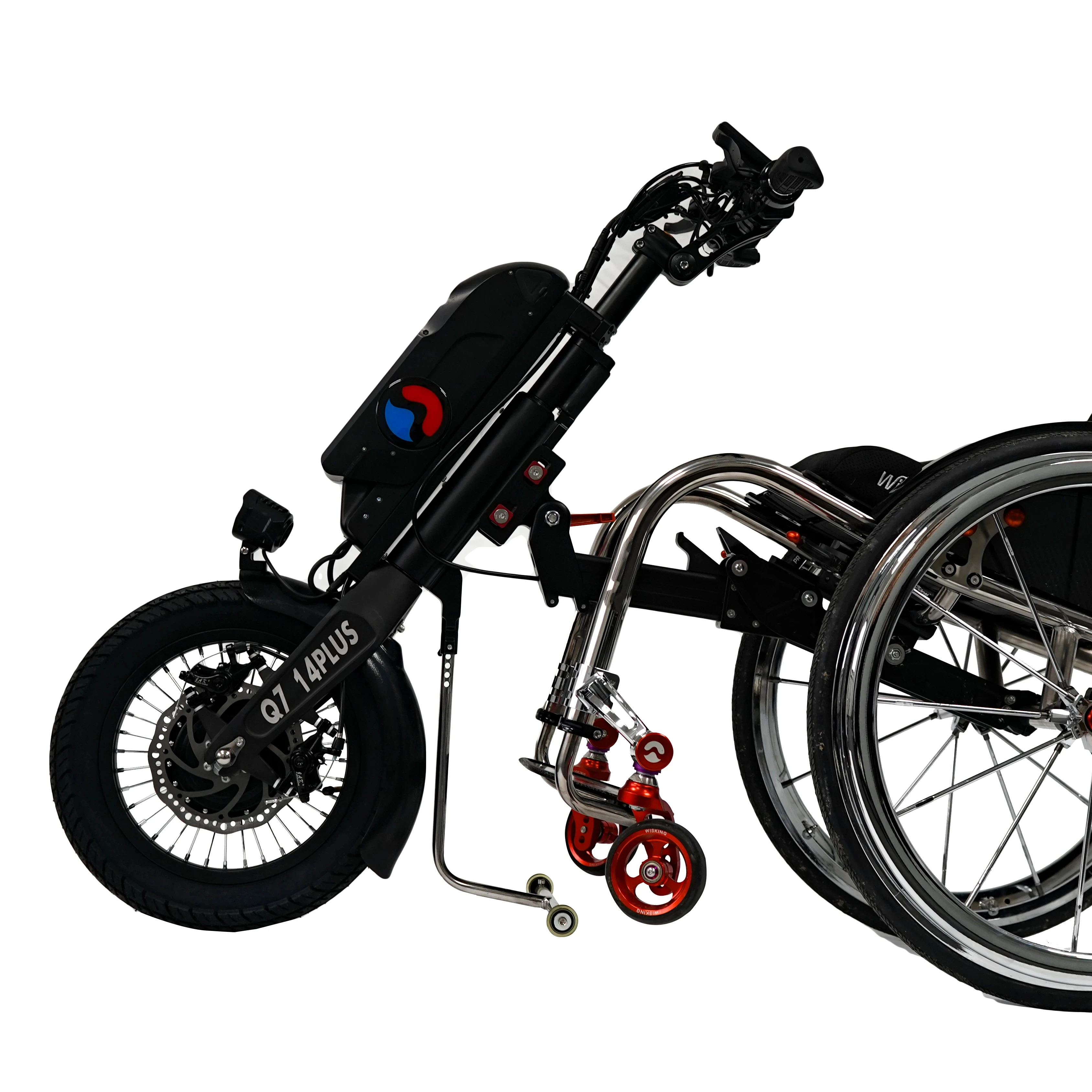 

Q7-14 inch HANDBIKE ELECTRIC DRIVING wheelchair handbike electric tricycles power wheelchair manual wheelchair