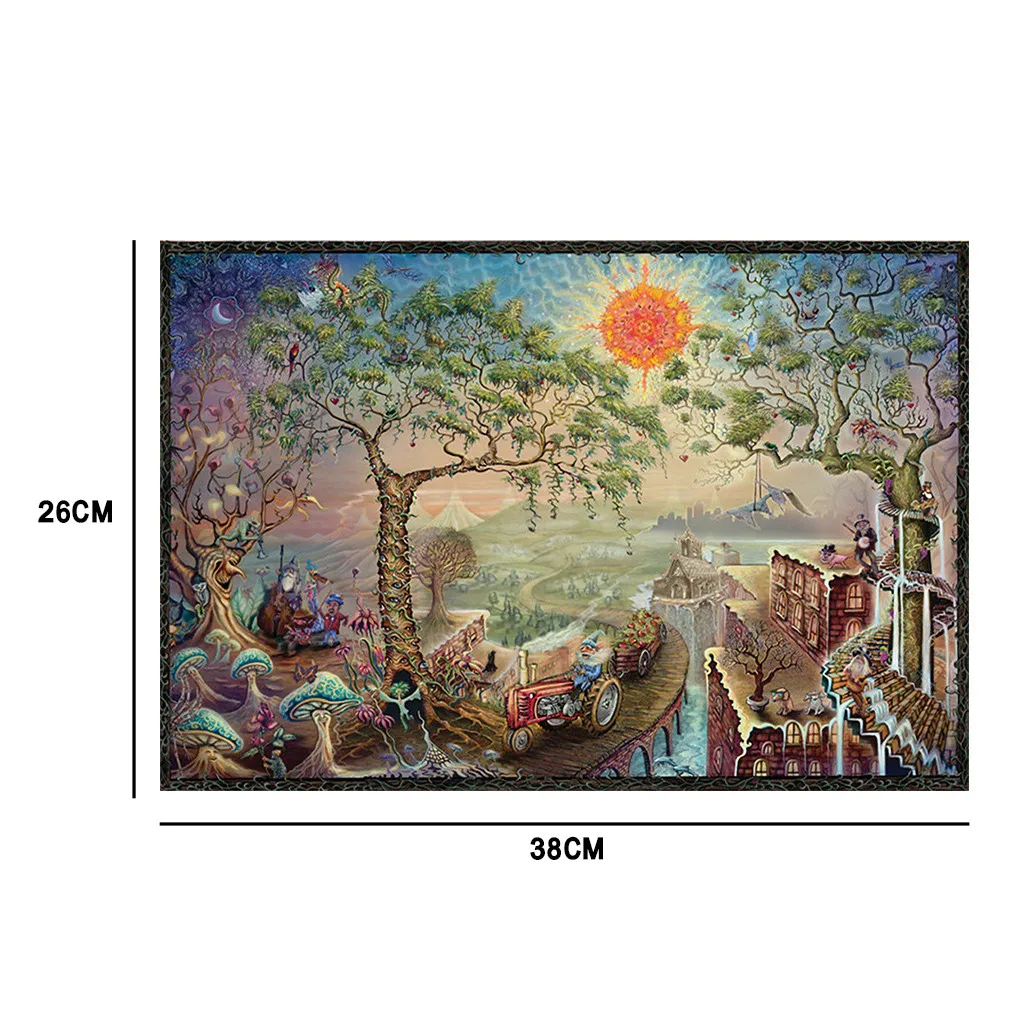 4 Pieces Adults Puzzles 1000 Piece Large Puzzle Game Interesting Toys Gift 60900