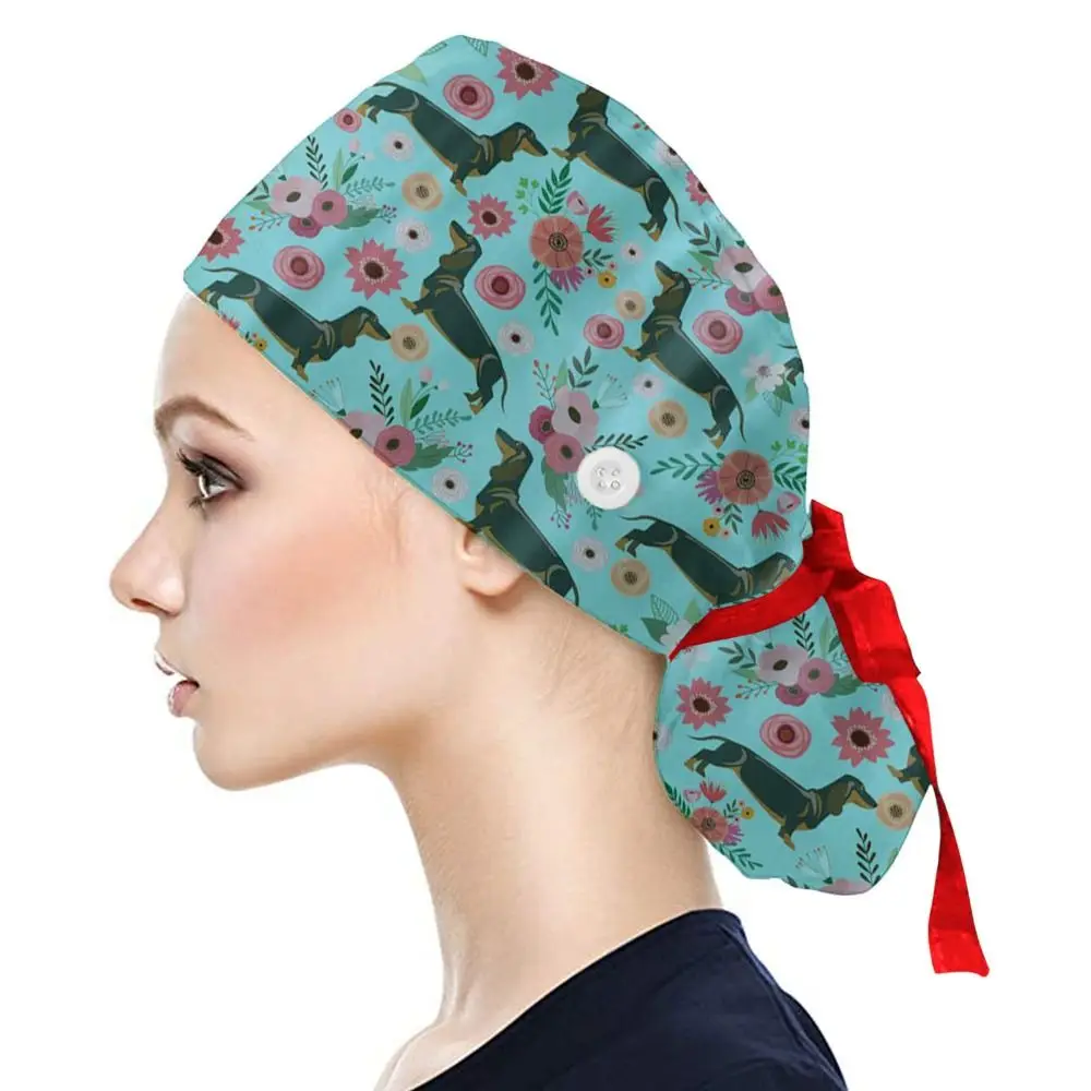 Anti-hair Loss Working Cap Hair Cover Caps Resuable Adjustable Surgicals Hat Sanitary Universal Tie Back Hats Laboratory 2