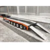 1/14 Scale RC Metal Trailer with Electric Tail-board Lifting Legs Battery for Radio Control Tractor Truck Car Model Toy TH23501 5