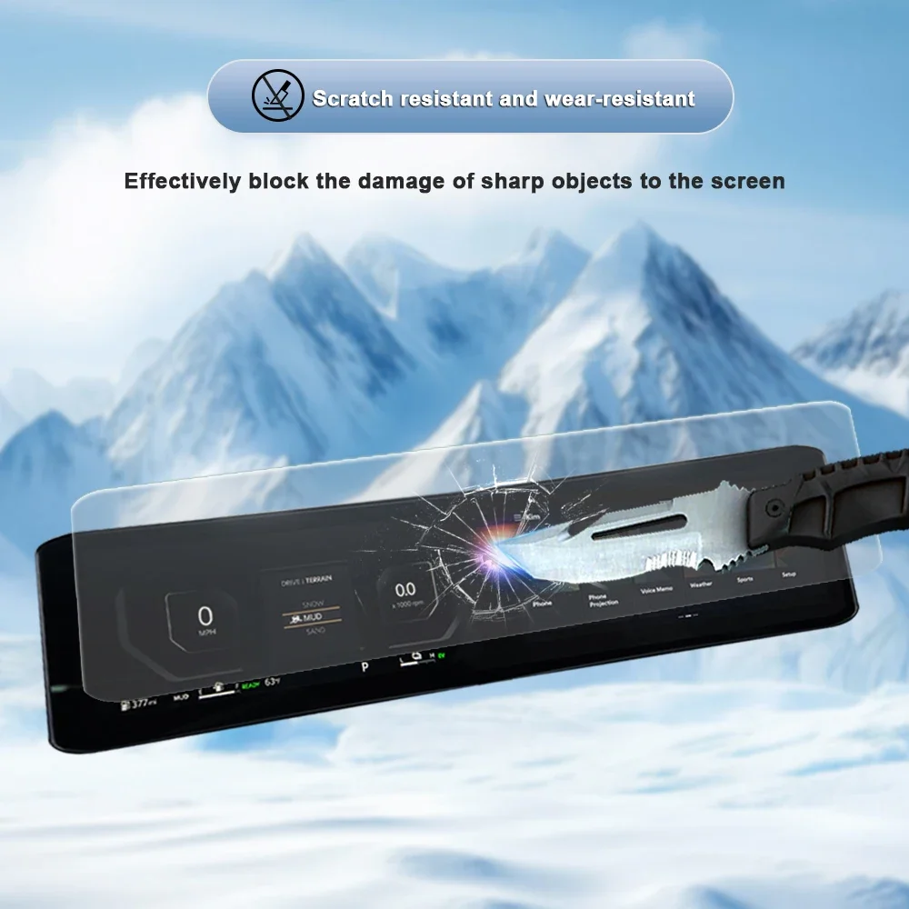 기아 스포티지 NQ5 X-라인 2025-26 무광 눈부심 방지 스크린 보호필름 콘솔 내비게이션 LCD 스크린 TPU 필름 스크래치 방지