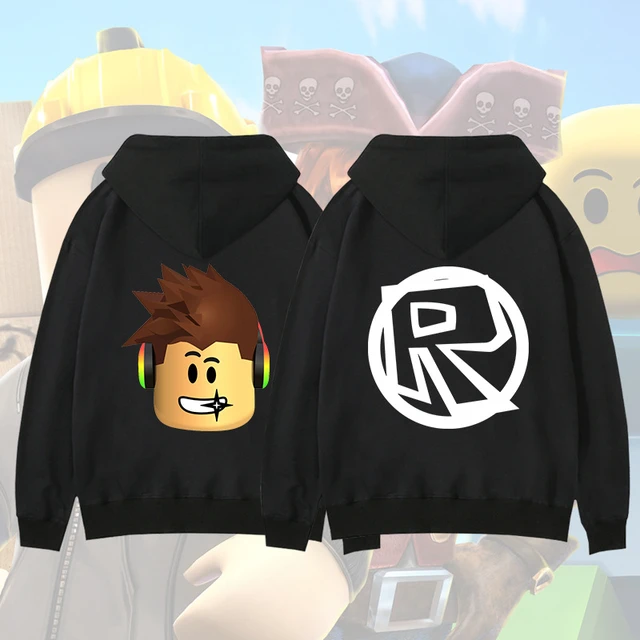 Roblox-Camisola solta com capuz para homens e mulheres, roupa periférica  para adultos e crianças, impressão digital 3D a cores, nova moda -  AliExpress