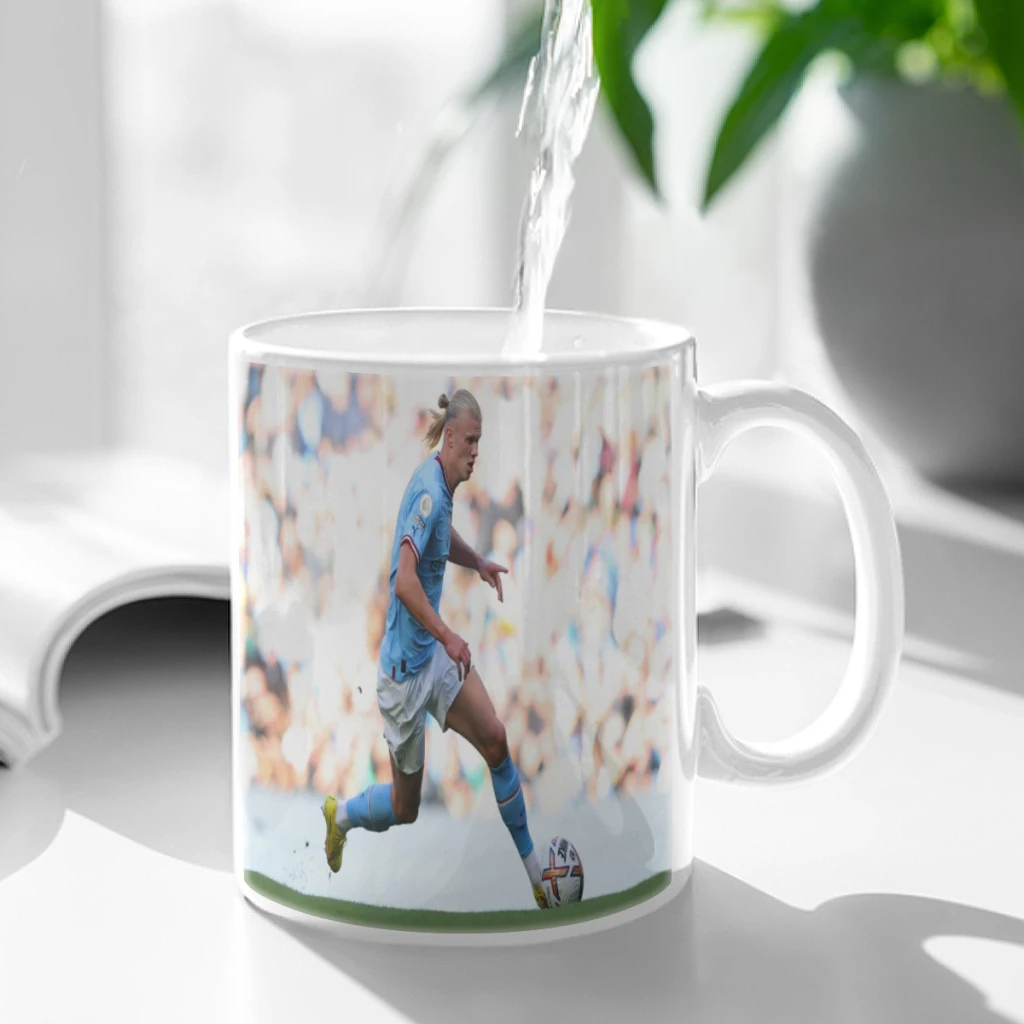 

Erling Haaland Vitage Coffee Mug 11oz Fun Ceramic Coffee Tea Cocoa Cup Handle Tea Drink Cup