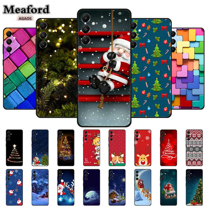Festive Soft Silicone TPU Phone Case – Christmas Edition