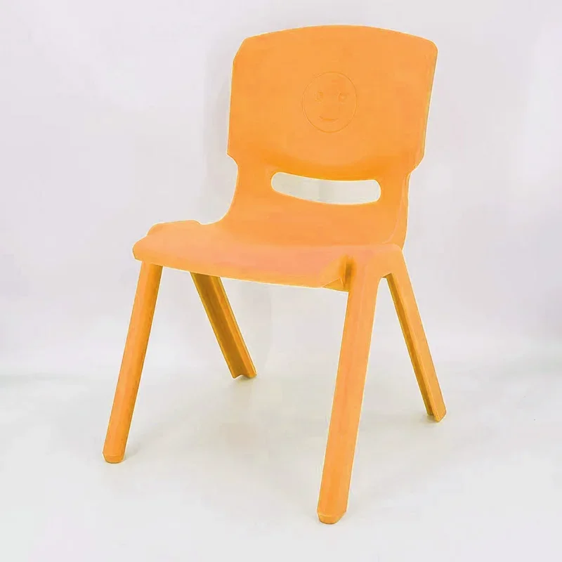 

Пластиковый детский стул с спинкой для детского сада, обеденный стул, домашняя Нескользящая утолщенная небольшая клей скамейка